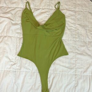 Green bodysuit